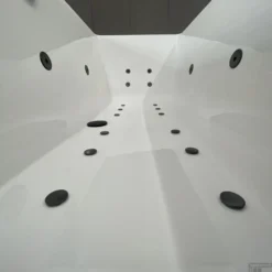 Whirlpool Boss & Wessing Dahlia Jetline180x80 Cm Dubbel Systeem Black Tin -Baden Luxe Verkoop whirlpool boss wessing urby 170x75 cm dubbel systeem black tin sfeer 1