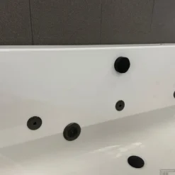 Whirlpool Boss & Wessing Urby Jetline 180x80 Cm Enkel Systeem Black Tin -Baden Luxe Verkoop whirlpool boss wessing urby jetline 170x75 cm enkel systeem black tin sfeer 1