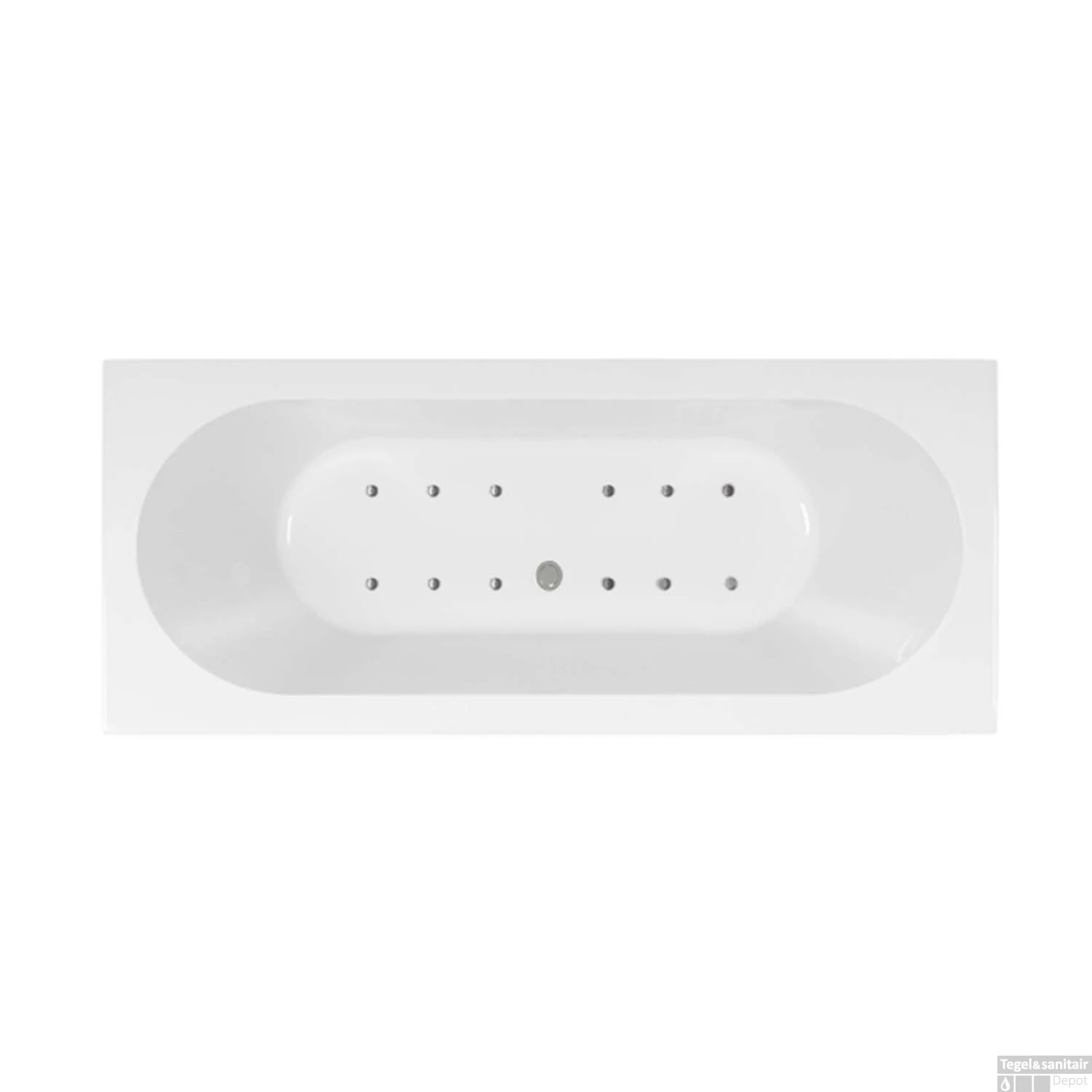 Whirlpool Boss & Wessing Urby 180x80 Cm Bodem Luchtsysteem 3 Whirlpool Boss & Wessing Urby 180x80 Cm Bodem Luchtsysteem - Afbeelding 3