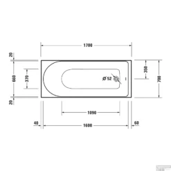 Whirlpool Duravit D-Neo Inbouw 170x70x48.5 Cm Wit -Baden Luxe Verkoop whirlpool duravit d neo inbouw 170x70x48.5 cm wit tech