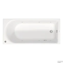 Whirlpool Duravit D-Neo Inbouw 180x80x48.5 Cm Wit