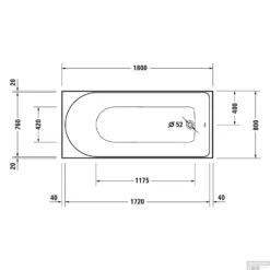 Whirlpool Duravit D-Neo Inbouw 180x80x48.5 Cm Wit -Baden Luxe Verkoop whirlpool duravit d neo inbouw 180x80x48.5 cm wit tech