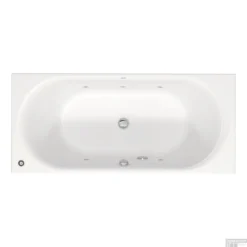 Whirlpool Duravit D-Neo Inbouw Duo 180x80x48.5 Cm Wit