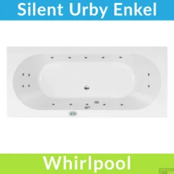 Whirlpool Boss & Wessing Urby Silent 1 180x80cm Enkel Systeem