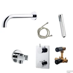 Wiesbaden Badkraan Inbouw Set Caral 01 Chroom -Baden Luxe Verkoop wiesbaden badkraan inbouw set caral 01 chroom shop