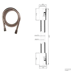 Wiesbaden Badkraan Inbouw Set Caral 01 RVS Look -Baden Luxe Verkoop wiesbaden badkraan inbouw set caral 01 rvs look tech3