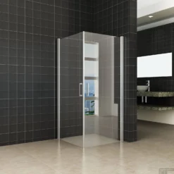 Wiesbaden Dubbele Swingdeur UNI 1000x1000x2000 Chr.8mm NANO