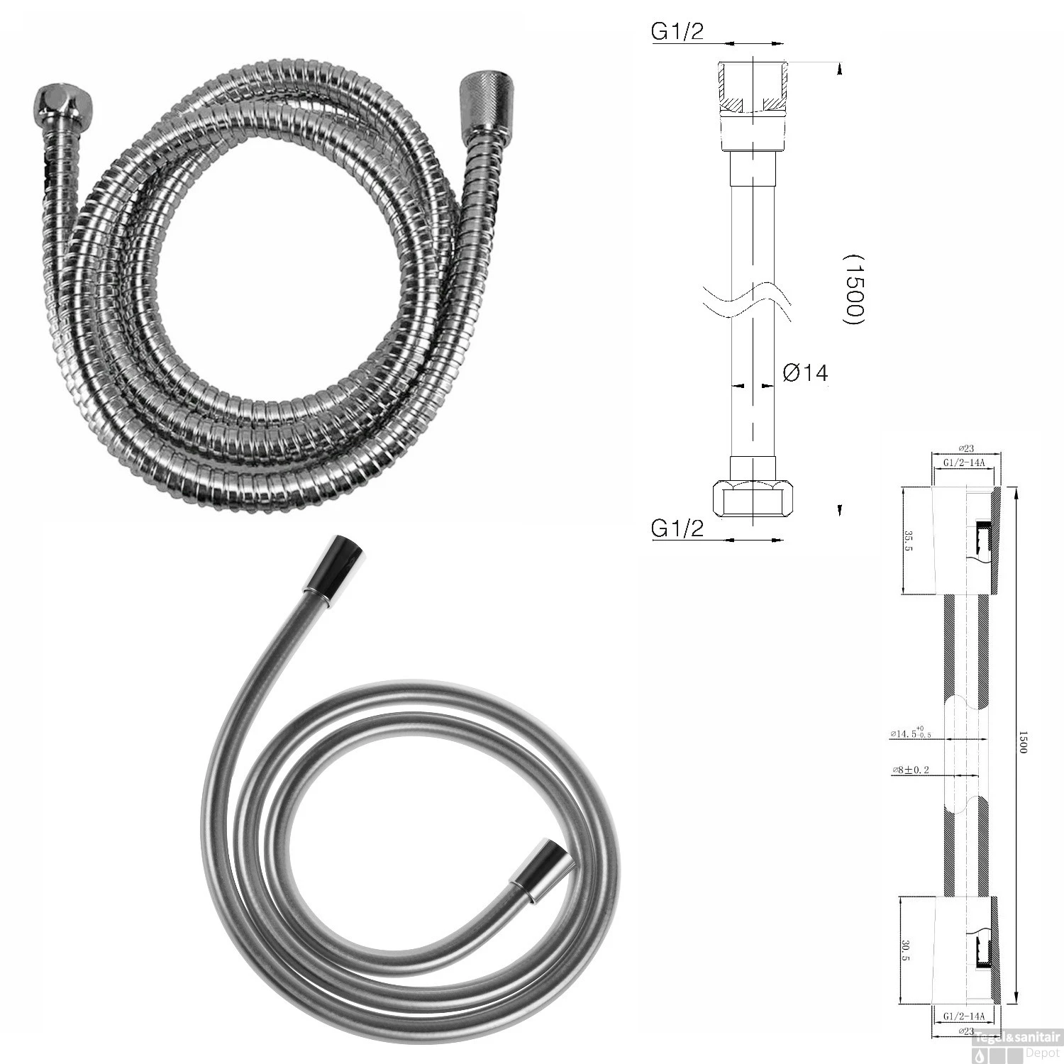 Wiesbaden Inbouw Regendouche | Caral Rechthoek | Muuruitloop | Chroom | SET02 8 Wiesbaden Inbouw Regendouche | Caral Rechthoek | Muuruitloop | Chroom | SET02 - Afbeelding 8