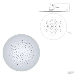 Wiesbaden Inbouw Regendouche Set 06 Caral Round Chroom -Baden Luxe Verkoop wiesbaden inbouw regendouche set 06 caral round chroom 4