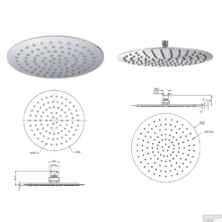 Wiesbaden Inbouw Regendouche Set 09 Caral Rechthoek Plafonduitloop RVS -Baden Luxe Verkoop wiesbaden inbouw regendouche set 09 caral rechthoek plafonduitloop rvs 6