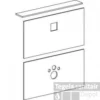 Wisa XS Afbouwpakket Voor WC-element XS-L