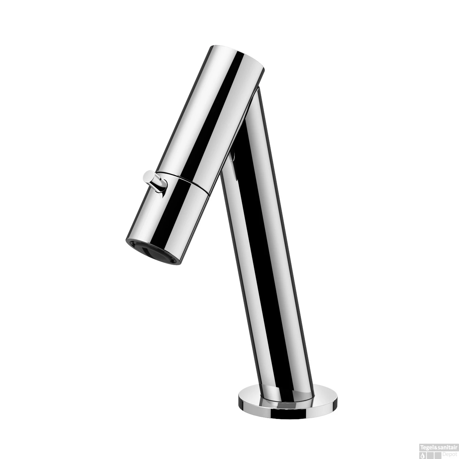 Fonteinkraan Hotbath Dude 1-knop Recht 17 Cm Rond Chroom - Afbeelding 3