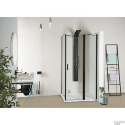 Douchedeur Sapho Zoom Line Black Draaideur 130x200 Cm 6 Mm Gecoat Glas Mat Zwart 13 Douchedeur Sapho Zoom Line Black Draaideur 130x200 Cm 6 Mm Gecoat Glas Mat Zwart -Baden Luxe Verkoop zl1313b douchedeur sapho zoom line black draaideur 130x200 cm 6 mm gecoat glas mat zwart 1